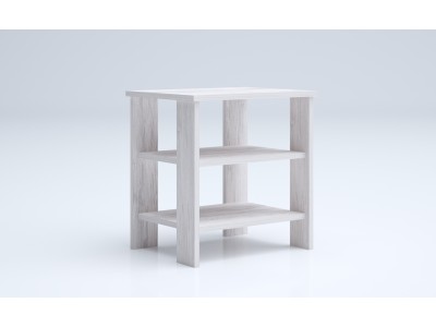 Κομοδίνο - τραπεζάκι  LEO 3 (blanco δρυς)